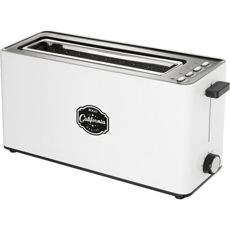 Tostadora SOGO TOS-SS-5435   1 ranura larga, Blanco
