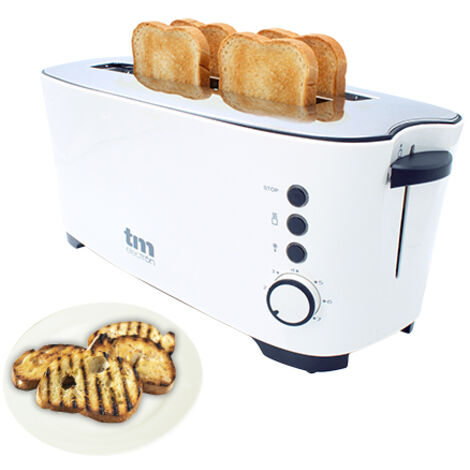 Tostadora TM Electron Blanco 1350 W