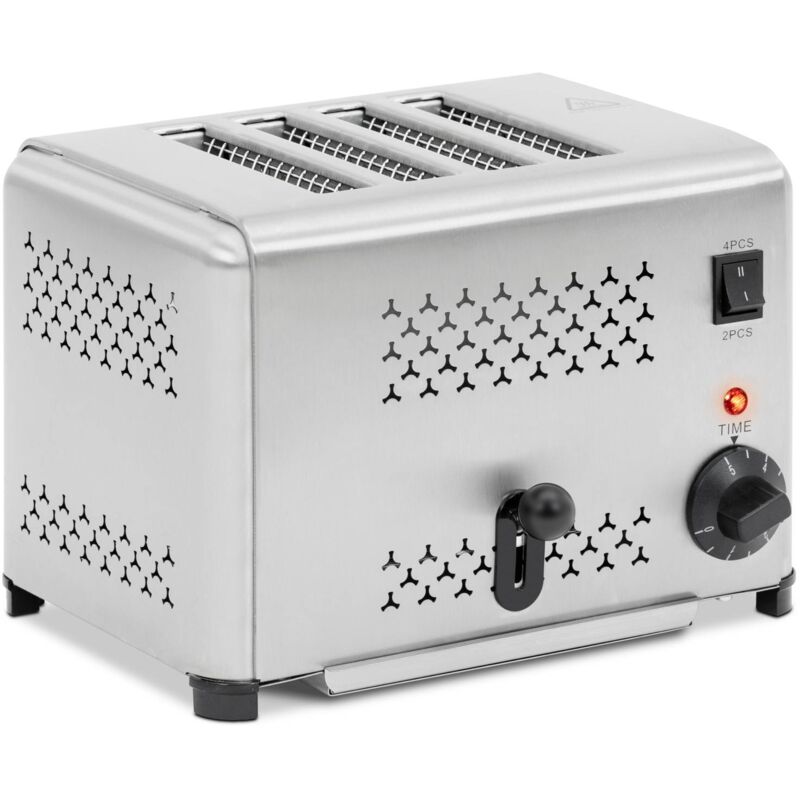 Image of Tostapane - 1.800 w - 4 fette Royal Catering Tostapane acciaio inox Tostapane