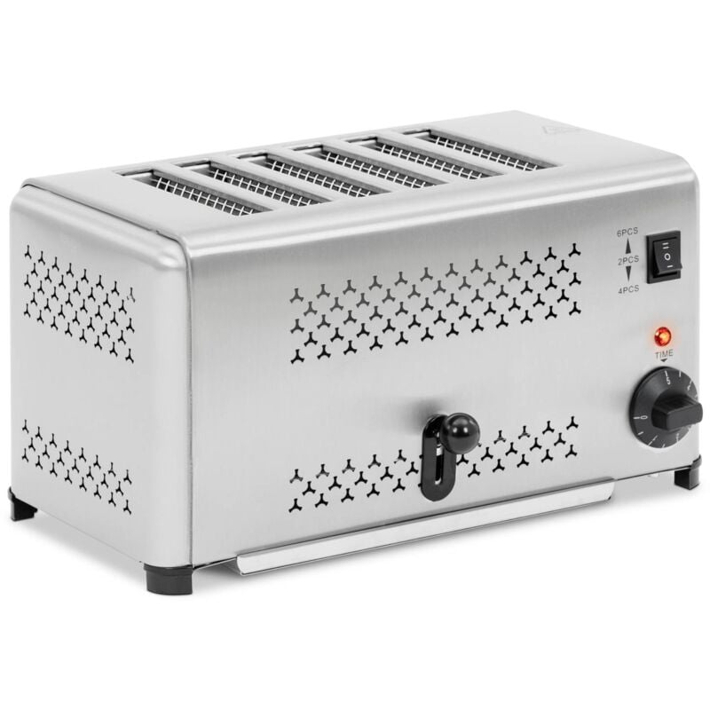 Image of Royal Catering - Tostapane - 2.500 w - 6 fette Tostapane acciaio inox Tostapane