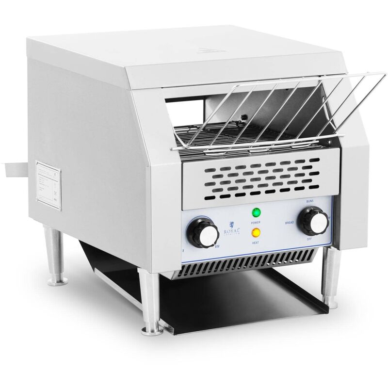 Image of Tostapane a nastro 2.200 watt Tostapane professionale 3 funzioni tostapane rotativo (potenza: 2.200 w, velocità: 7, modalità sleep, panini, pane)