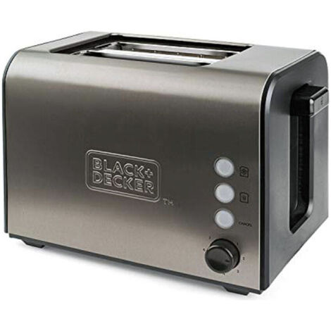Tostapane Black & Decker BXTO900E Acciaio inossidabile 900 W