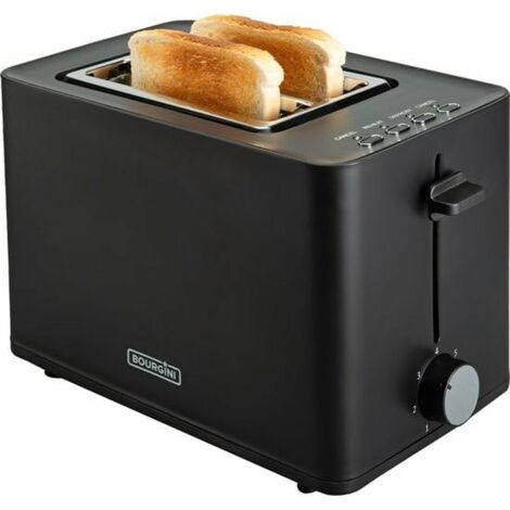 Tostapane Bourgini 140402 Nero