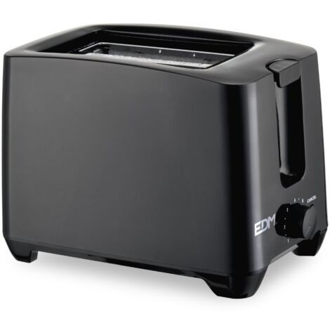 Tostapane EDM a doppio slot da 750 W dal design nero