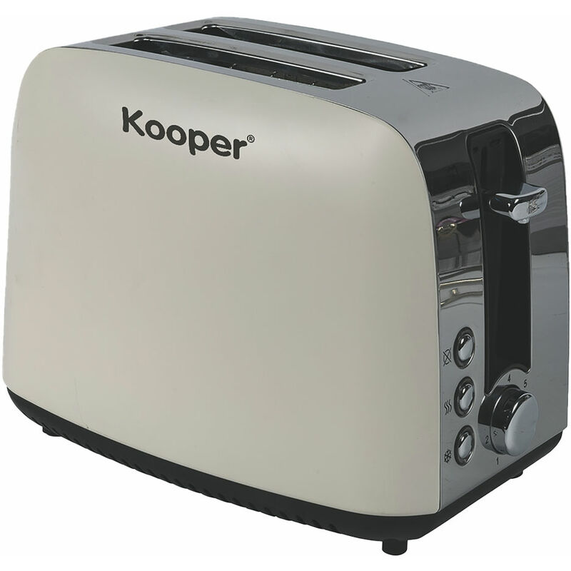 Image of Kooper - Tostapane elettrico 'arizona' 900 w - colore avorio