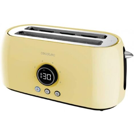 Tostapane verticale ClassicToast 15000 Yellow Extra Double Cecotec