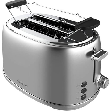 Tostapane verticale Toast&Taste 1000 Retro Double Inox Cecotec