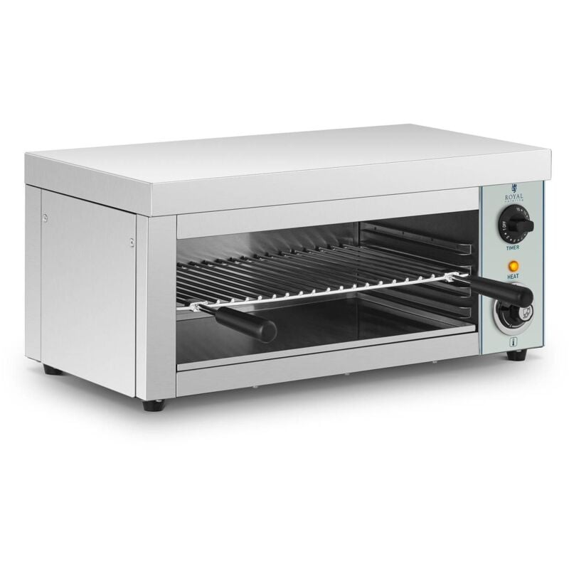 Royal Catering - Grill a Contatto Inox Rces-2000-Ego Dimensioni 42 x 60 7 x 28 Cm Peso 11 30 Kg