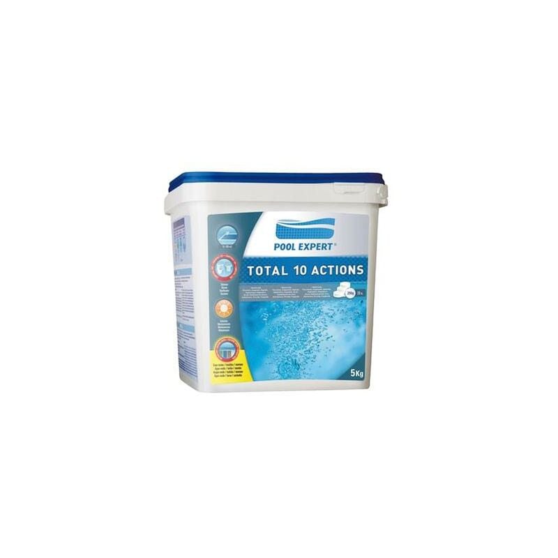 

Cloro 10 acciones en pastillas de 250gr 5Kg Gre
