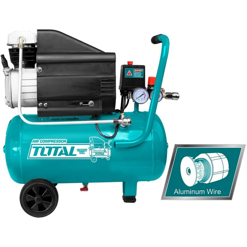 Image of Total - Compressore 50L - 1,1 Kw - Industrial
