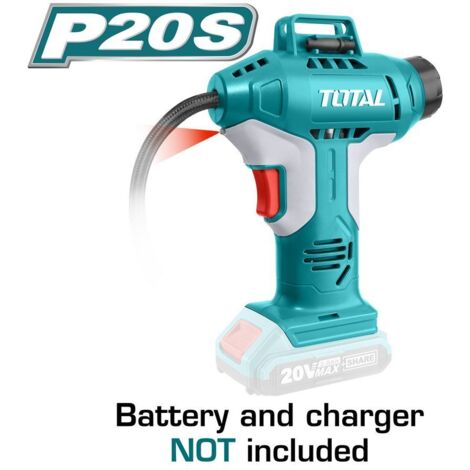 TOTAL - Compressore a Batteria 10bar - One Battery