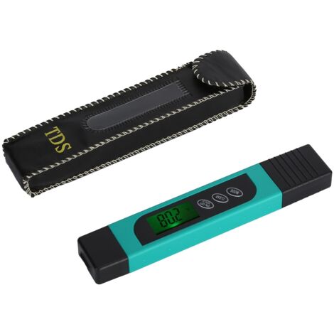 Total Dissolved Solids Meter Temperature Compensation Auto Speediness Water Quality Monitor for Field WorkGreen