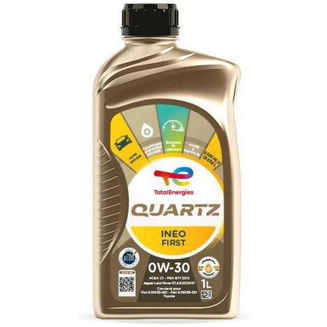 TOTAL HUILE MOTEUR 1L QUARTZ INEO FIRST 0W30