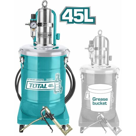 TOTAL - Ingrassatore Pneumatico da 45L - Industrial
