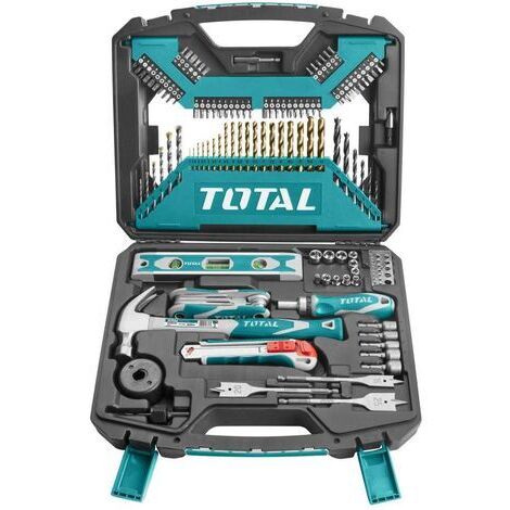 TOTAL -
Kit 120 Punte Trapano e Accessori