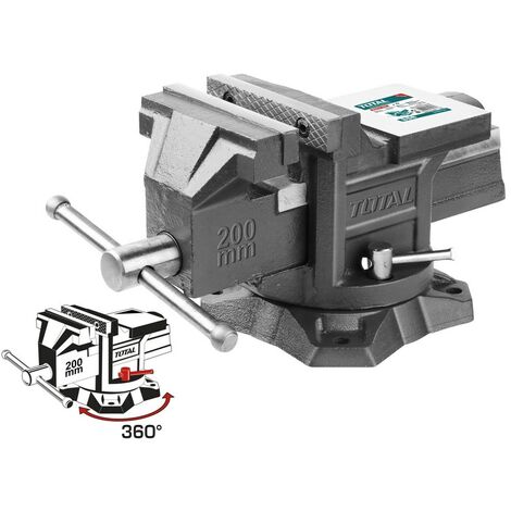 TOTAL - Morsa da Banco da 200mm (8”)