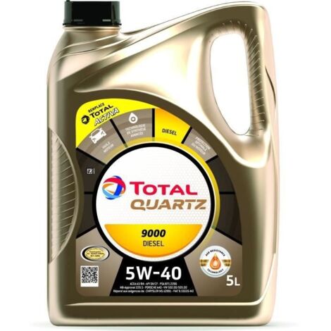 TOTAL MOTORÖL 5L QUARTZ 9000 DIESEL 5W40