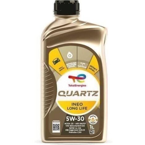 TOTAL OLIO MOTORE 1L QUARTZ INEO LONG LIFE 5W30