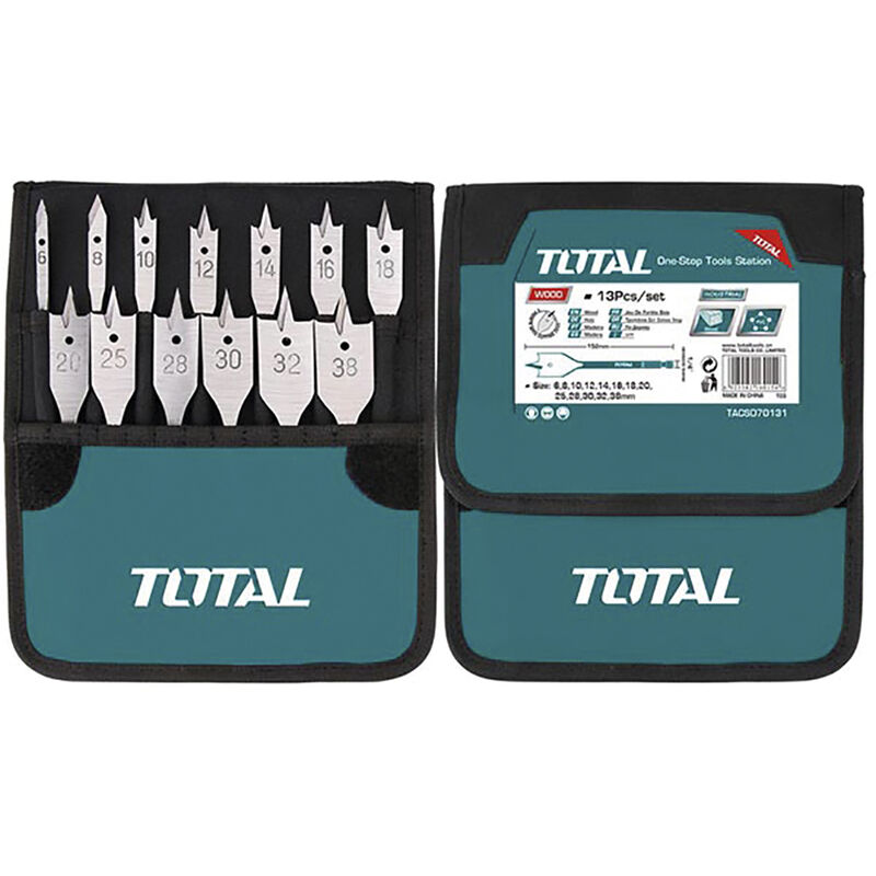 

Total Tools Blister 13 brocas taladro madera TACSD70131