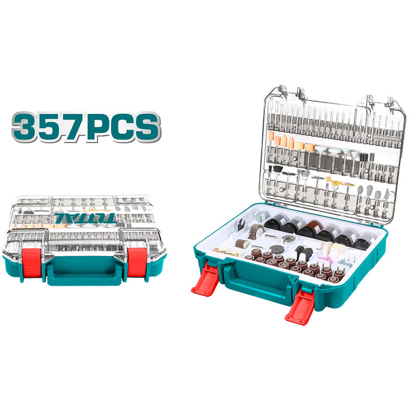 

Total Tools - Maletín accesorios para Multidrill 357 Piezas