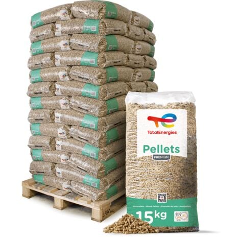 PALIGO TotalEnergies Holzpellets 15kg x 65 Sack 975kg