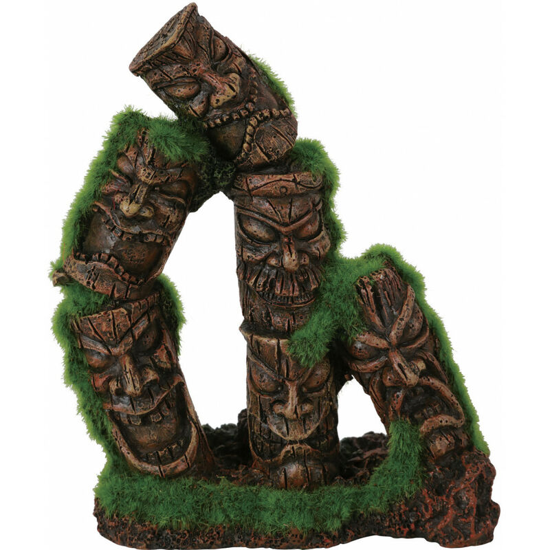 

Tótem 3 columnas ki push. 10 x 6 x 13 cm. Decoración del acuario.