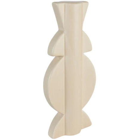 Totem Déco en Dolomite "Mala" 25cm Beige