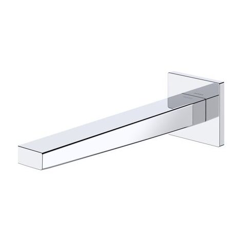 TOTO Bec déverseur automatique, encastré, carré, saillie 225mm,