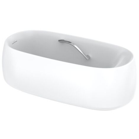 TOTO Floating Badewanne, rund, freistehend, 1700x835x580mm, mit