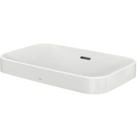 TOTO LF lavabo à poser, sans trou pour robinet, avec trop-plein,