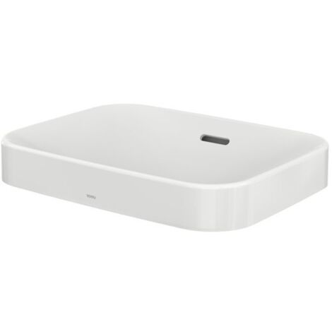 TOTO LF lavabo à poser, sans trou pour robinet, avec trop-plein,