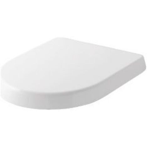 TOTO MH WC-Sitz abnehmbar, mit Edelstahlscharnieren und Absenkautomatik, Ureaharz, Weiß