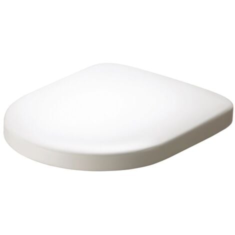 TOTO NC WC-Sitz abnehmbar, mit Edelstahlscharnieren und Absenkautomatik, Ureaharz, Weiß
