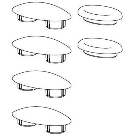 TOTO Puffer-Set MH slim/RP/RP compact/SP/GP für WC-Sitz
