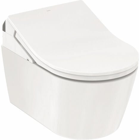 Installazione di un moderno vaso wc trituratore con scarico da 40 mm