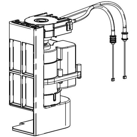 TOTO Spülmotor für automatische Spülung bei Washlet Vorwandelement