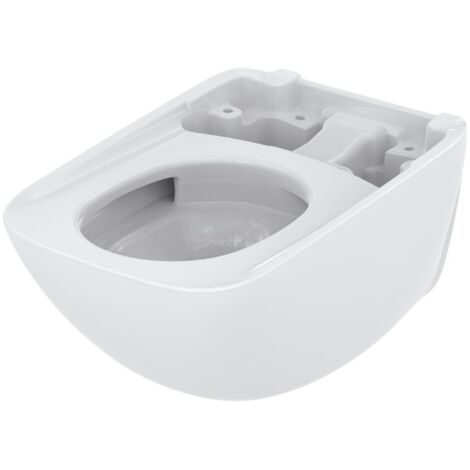TOTO Tiefspül-Wand-WC für Neorest WX1, randlos, Vorwandmontage, Keramik Cefiontect, Weiß