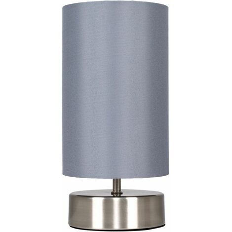 Touch Dimmer Bedside Table Lamp - Grey - 23641