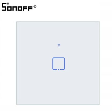 Touch light switch wifi sonoff t0 eu tx (1-gang)