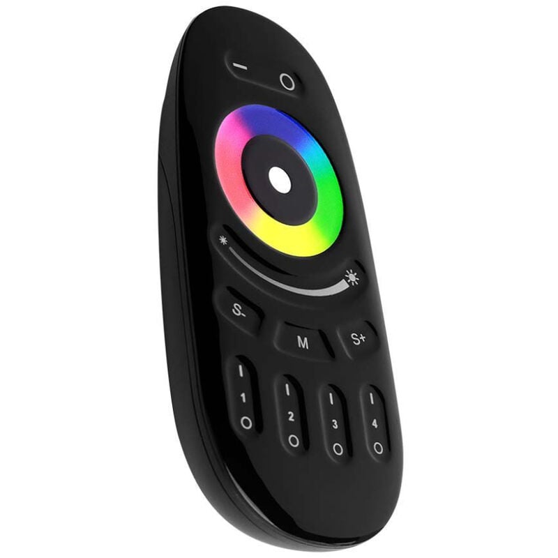 Image of Telecomando per controller di Strip led rgb Colore Nero - V-tac