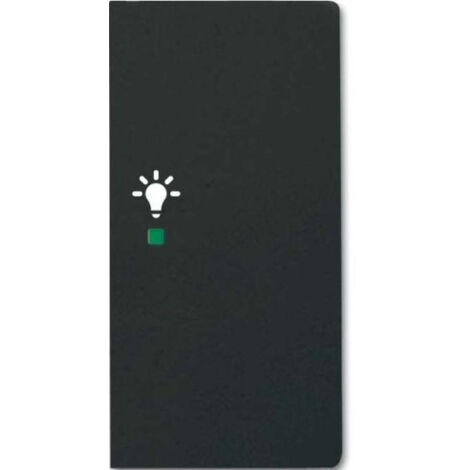 TOUCH ROCKER NOIR POUR DOMOTIQUE KNX 6231-22-885 BUSCH-JAEGER 2CKA006220A0509