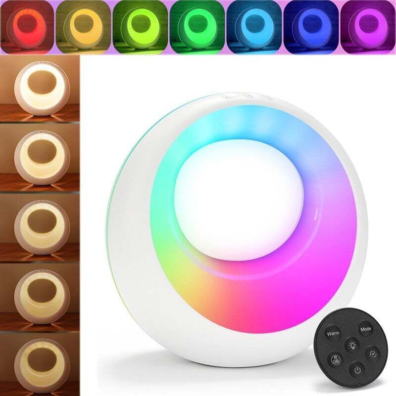 Image of Touch-sensitive LED bedside lamp with adjustable&hellip;