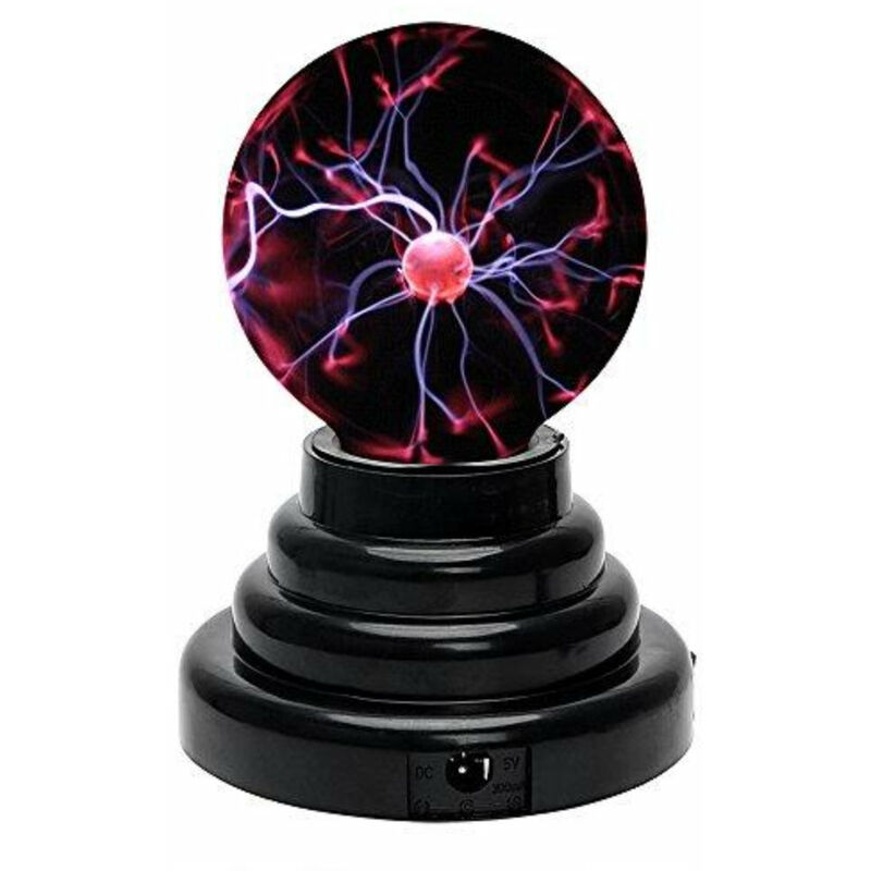Image of Goeco - Touch Sensitive Plasma Ball Light Lightning Sphere luce magica sfera per feste, decorazioni, puntello, bambini, camera da letto, casa e regali