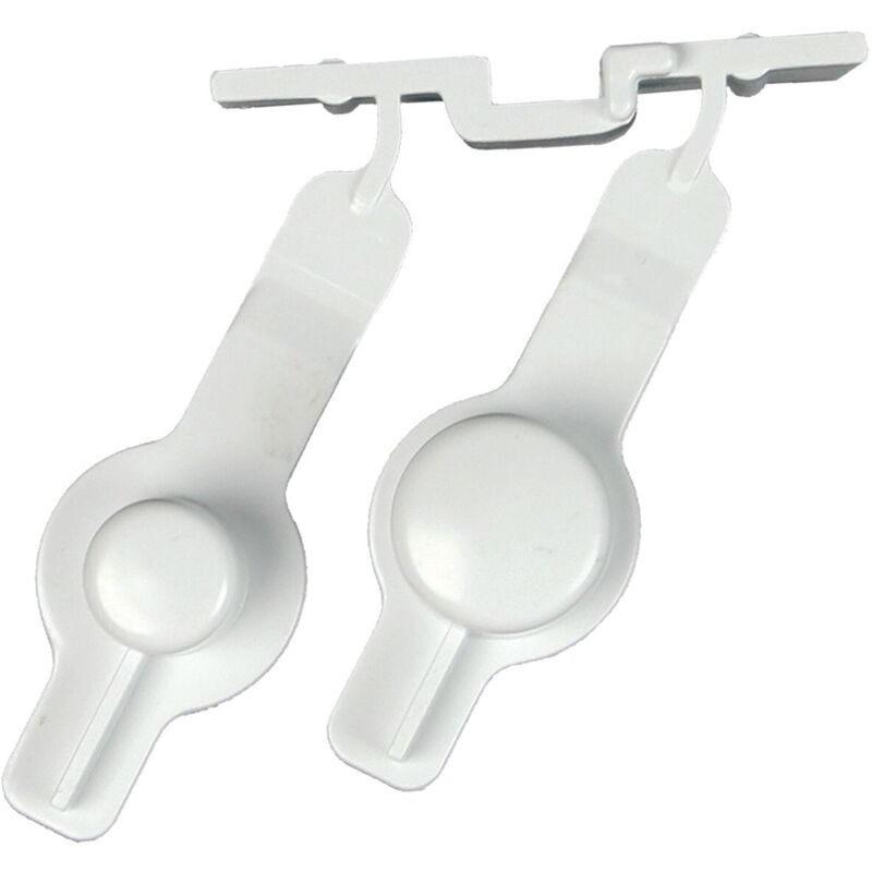 WHIRLPOOL S&egrave;che-linge  481251318172&nbsp;Bouton poussoir, blanc