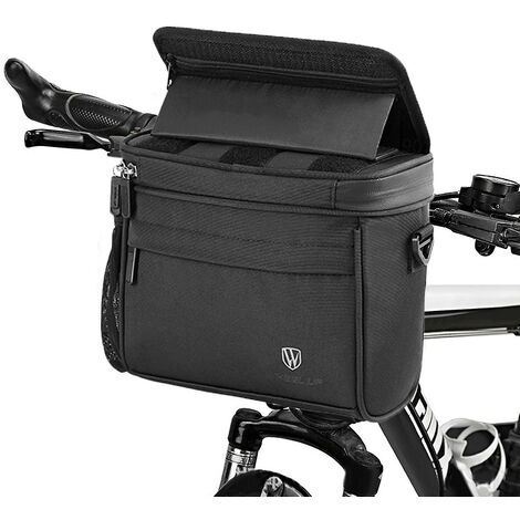 Touchscreen-Fahrrad-Frontrahmentasche, wasserdichte Fahrrad-Handytasche, Handyhalter, EVA-Lenkertasche