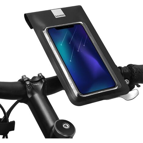 Touchscreen-Fahrrad-Handytasche, wasserdichter Handyhalter, ultraleichte Fahrrad-Rohr-Frontrahmen-Tasche, Fahrrad
