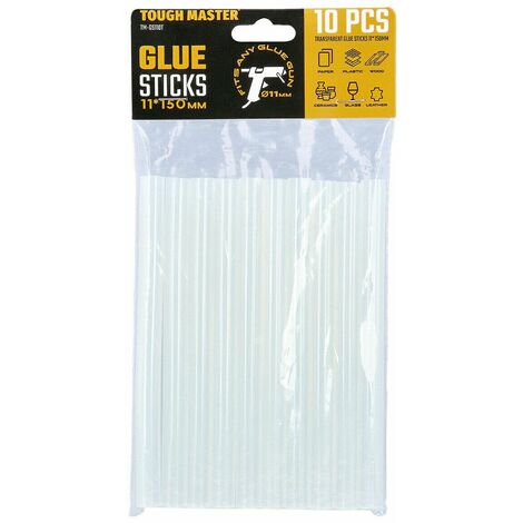 12pc 4 Oval Low Temp Glue Sticks Clear