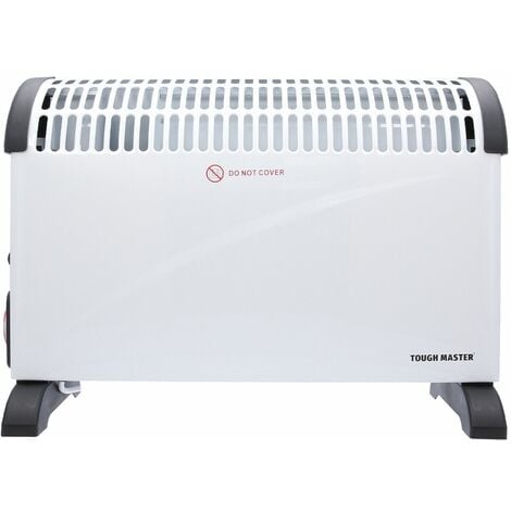 TOUGH MASTER TM-CH203 Electric Convector Heater 2000W Portable Thermostat Fan Timer