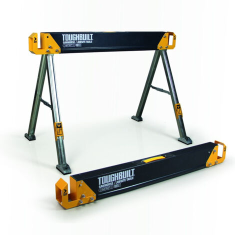 Toughbuilt TB-C550-2 Cavalletto, nero