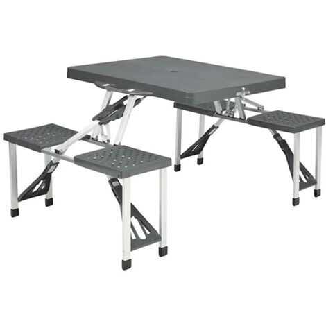 Toulouse Picnic Table with Seating Easy Camp